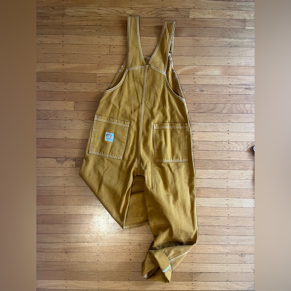 Big Bud Press Overalls size SMALL spicy mustard - Picture 7 of 8
